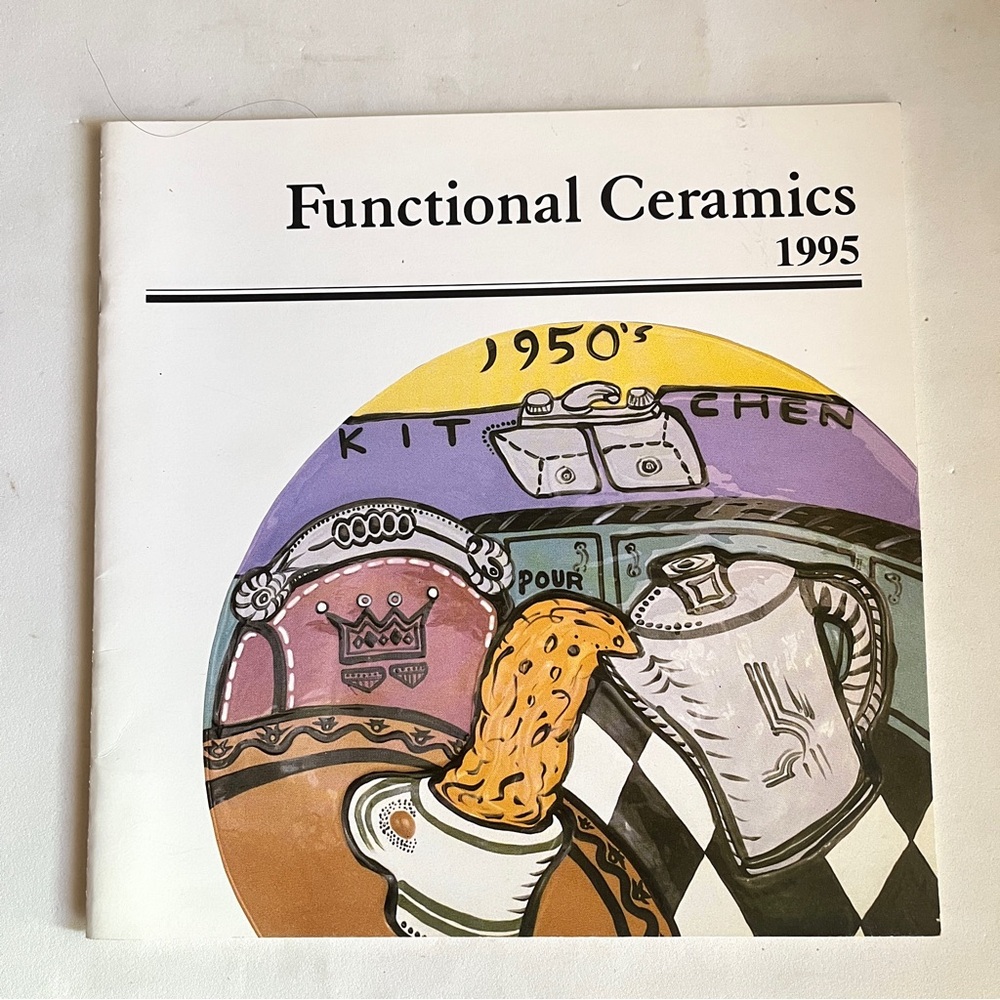Functional Ceramics 1995 Coffee Table Book - Multicolor
